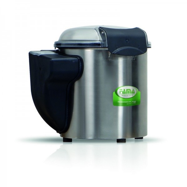 Pelapatate elettrico professionale FP105 trifase da banco, capacità 5kg - Fama industrie