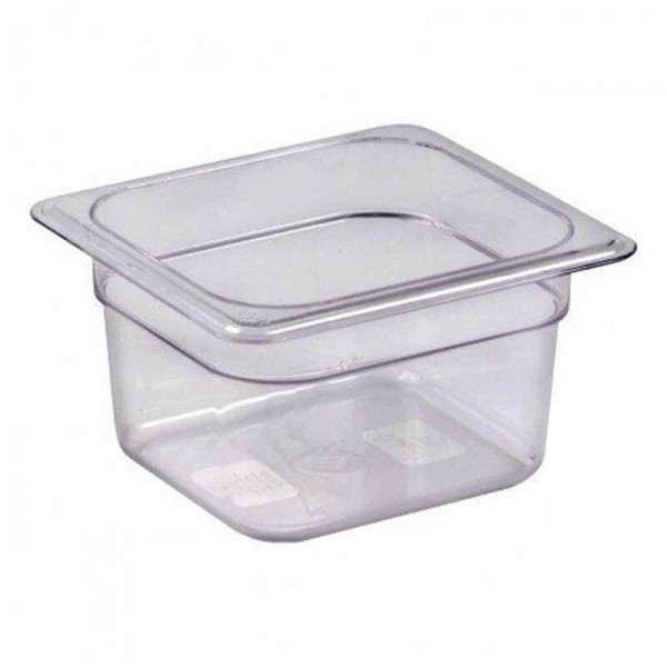 Bacinella Gastronorm GN 1/6 policarbonato - Forcar Multiservice