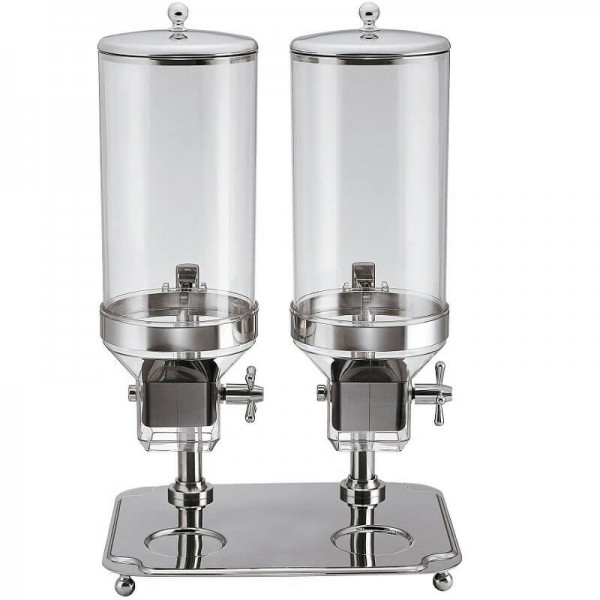 Double grain dispenser. DC10302 - Forcar Multiservice