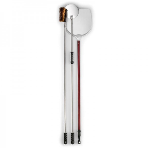 3 piece pizza oven kit: shovel, shovel, brush. AV4970 - Forcar Multiservice