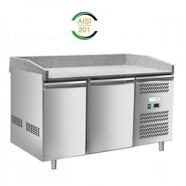 Banco pizza refrigerato Forcar PZ2600TN-FC 2 ante - Forcold