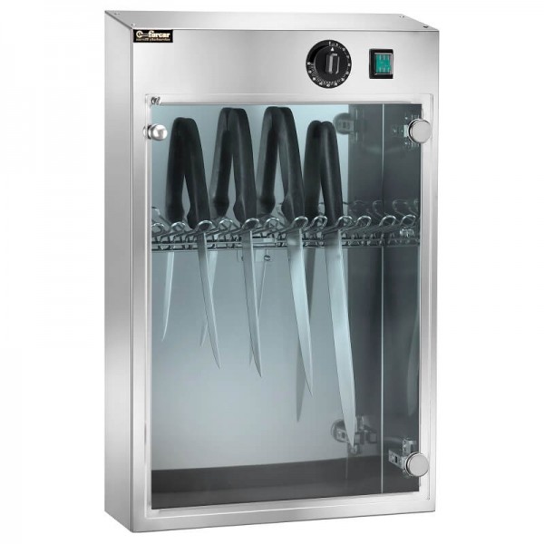 Forcar SUV10 10-knife sterilizer with UV light and timer - Forcar Multiservice