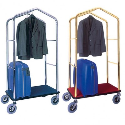 Steel suitcase trolley with clothes hanger - Forcar