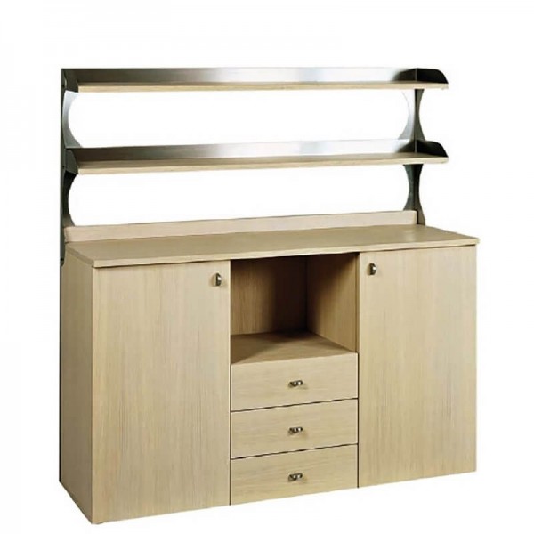 Tall hall cabinet with double doors plus drawers. ML3214SS - Forcar Multiservice