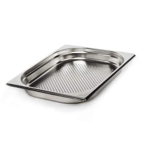 Bacinelle con fondo forato in acciaio inox GN1/2. - Forcar Multiservice