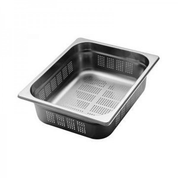 Bacinelle forate in acciaio inox GN1/2. - Forcar Multiservice