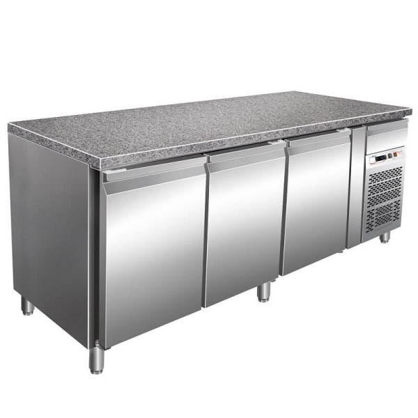Tavolo refrigerato forcar PA2000TN 3 porte positivo - Forcar Refrigerati