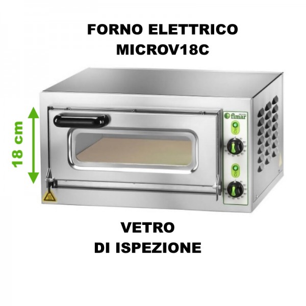 Pizza oven Fimar MICROV18C electric 1 chamber - Fimar