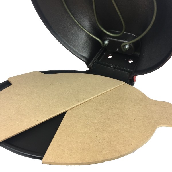 Pair of wooden pizza paddles for altema pan oven - Altema