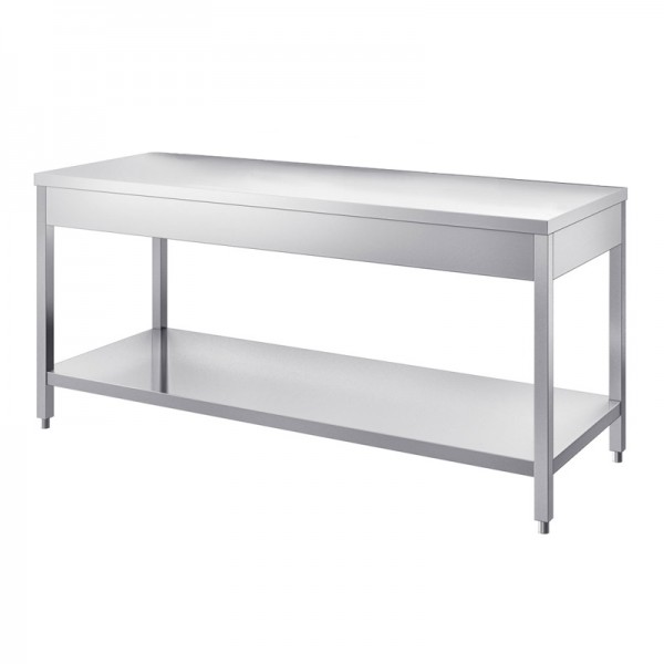 certificato NSF Tavolo da lavoro in acciaio inossidabile 61 x 122 cm Commercial
