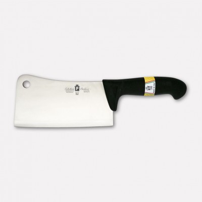 Cleaver with stainless steel blade and nylon handle. Millennium3 line. 406 - Paolucci Cutlery